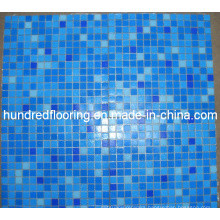 Cheap Glass Mosaic Swimming Pool Mosaic Tile (HSP315)